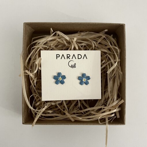 náušnice Pomněnky